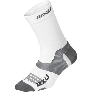 2XU VECTR ULTRALIGHT Socks White/Grey 0